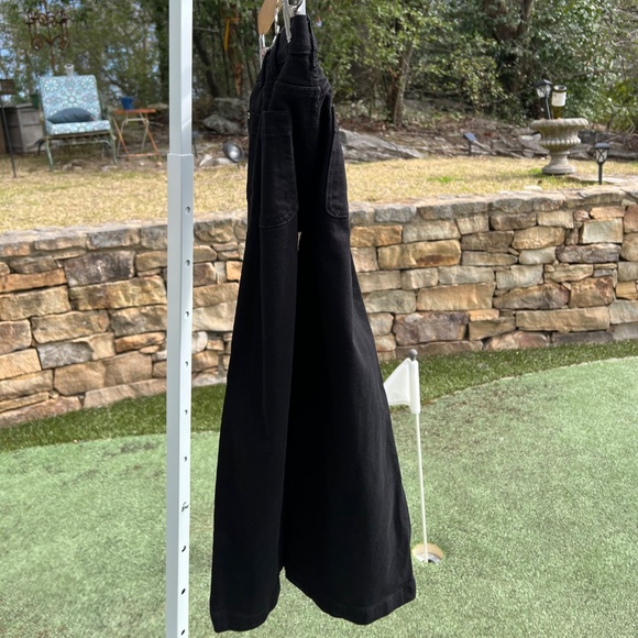 DL 1961 Lily Wide Leg Black Jeans - Picture 7 of 16